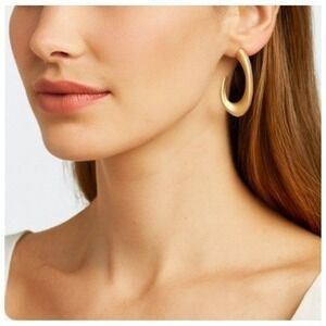 Bala Boosté Women's Gold Tone Hoop Earrings